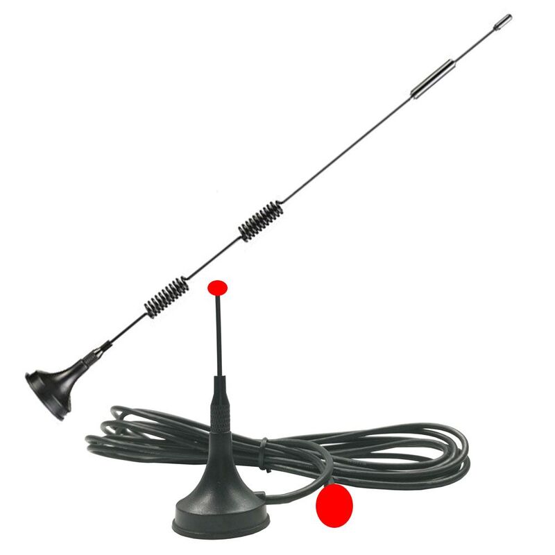 15 dBi TS - 9 İğneli Manyetik Tabanlı Tel Anten