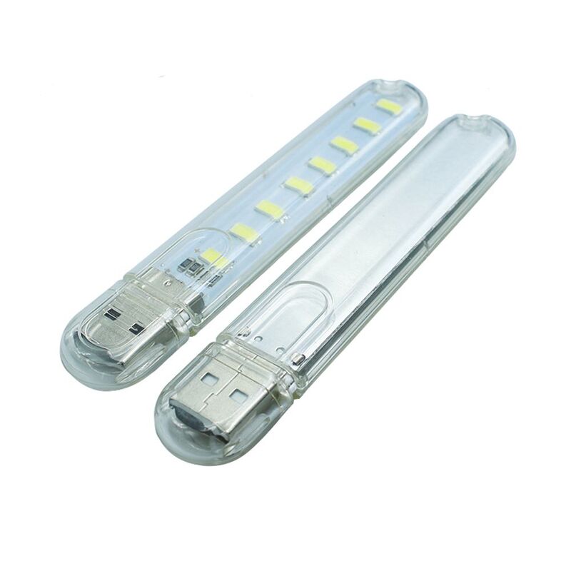 Taşınabilir USB Led 8 Işıklı Tasarruflu Lamba