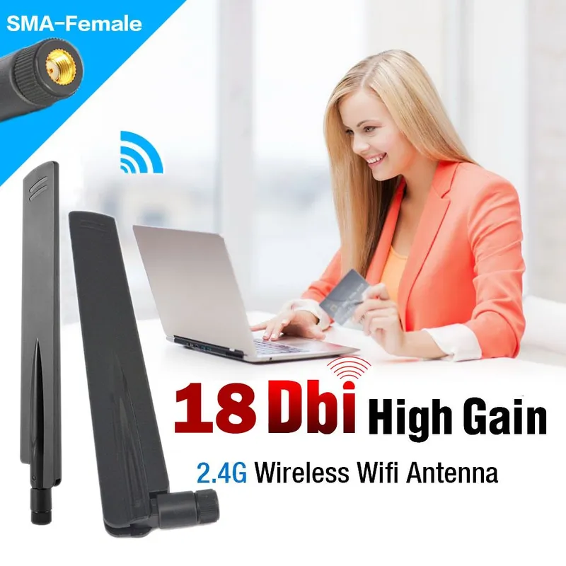 18 dBi Omni Wi-Fi Çubuk Anten