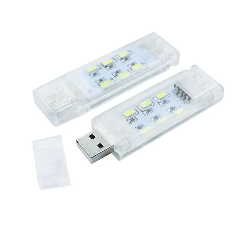 USB Led 12 Işıklı Tasarruflu Lamba